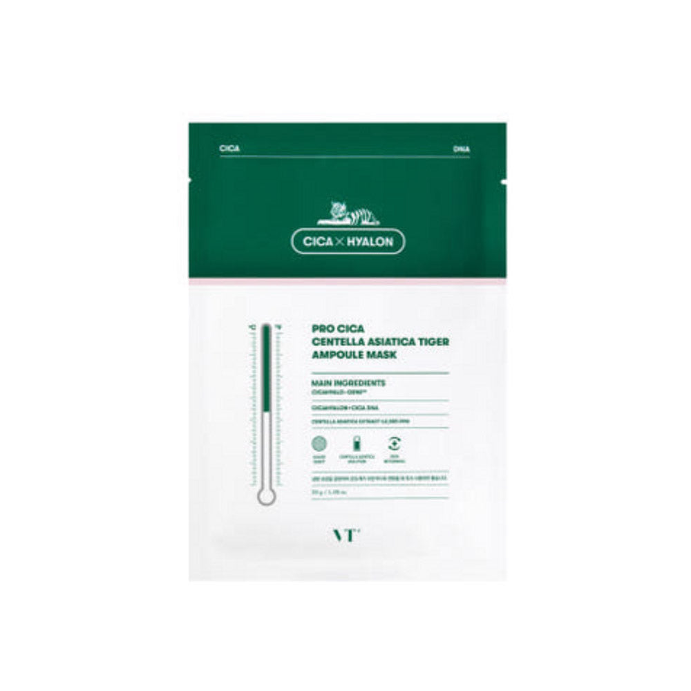 VT Pro Cica Centella Asiatica Tiger Ampoule Mask 1ea