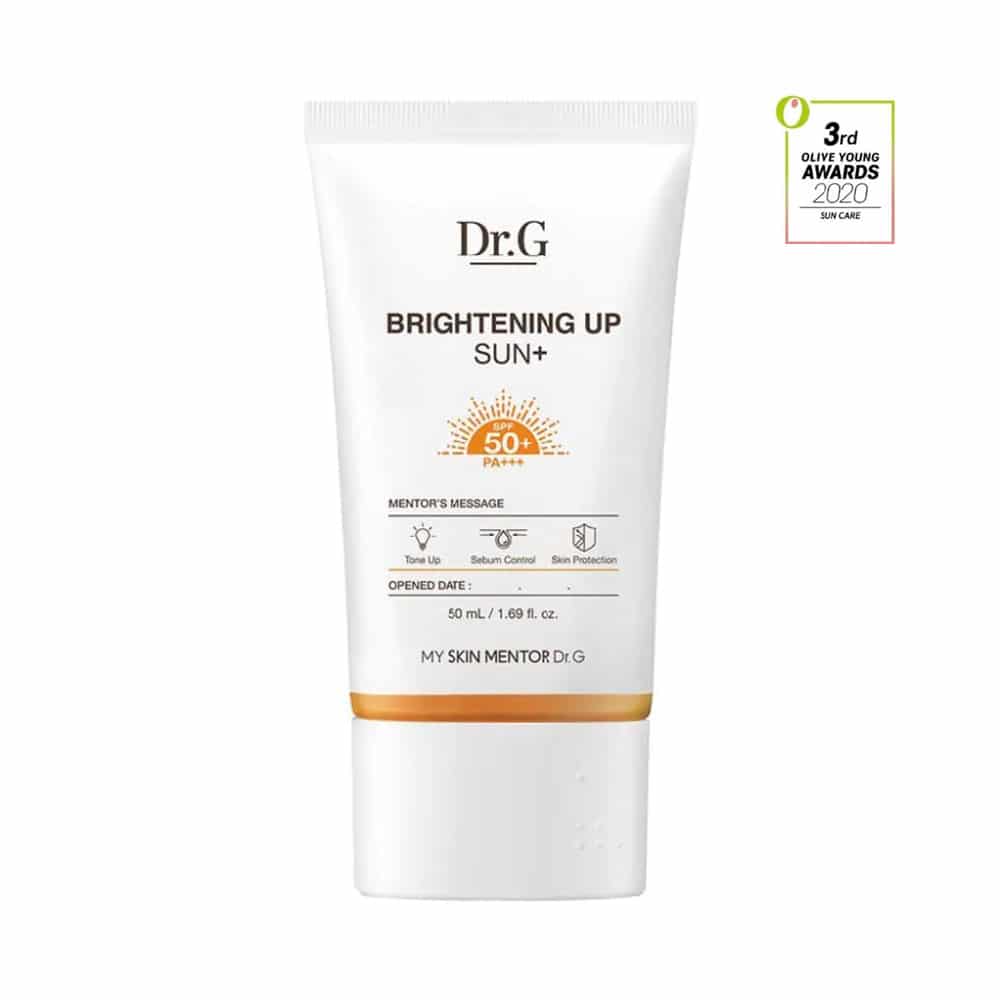 [Dr.G] Brightening Up Sun+-50ml SPF50+ PA+++ | Sunscreen, Non-nano, Tone-up, Sensitive skin