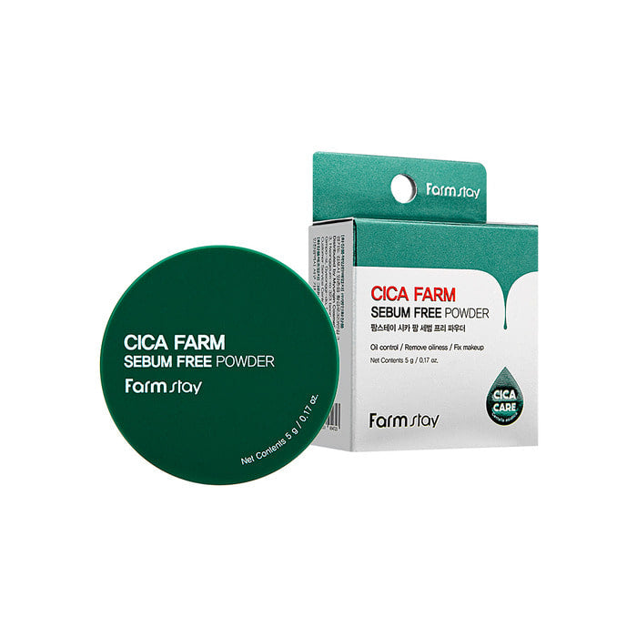 [Farmstay] Cica Farm Sebum Free Powder 5g