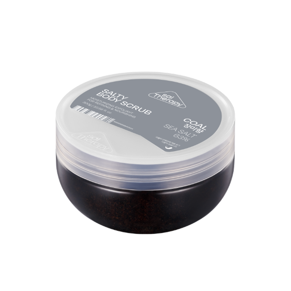 [salTherapy] Salty Body Scrub 300g_#Salty Coal