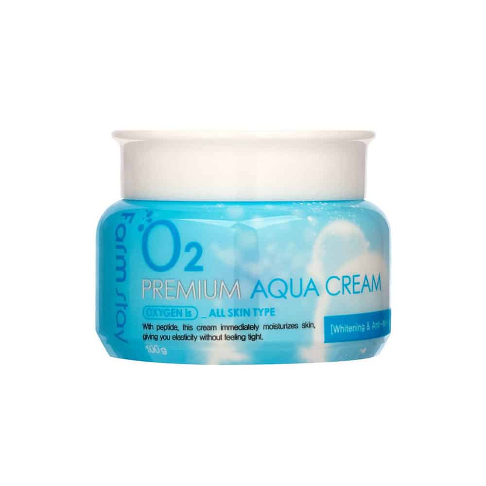 [Farmstay] O2 Premium Aqua Cream-100g