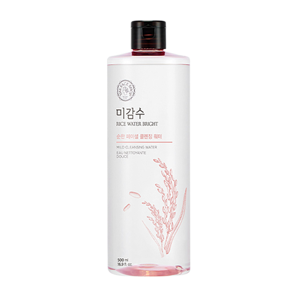 [THE FACE SHOP]  Rice Water Bright Mild Cleansing Water-500ml