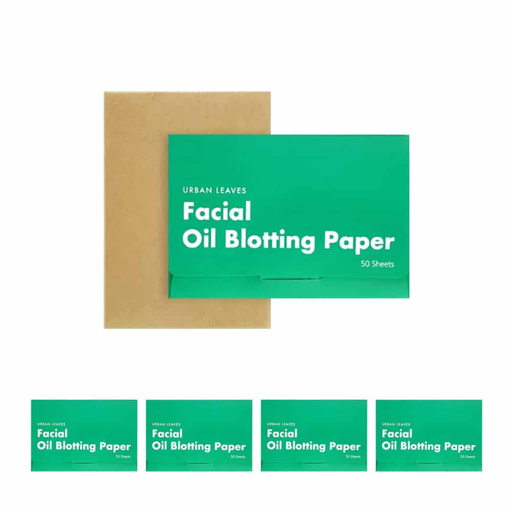 [URBAN LEAVES] Facial Oil Blotting Paper-50ea*5bundle