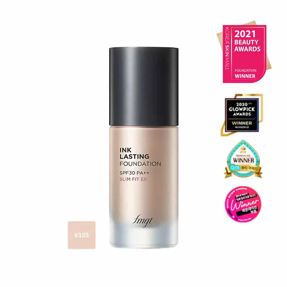 [THE FACE SHOP] Ink Lasting Foundation Slim Fit Ex SPF30 PA++-30ml