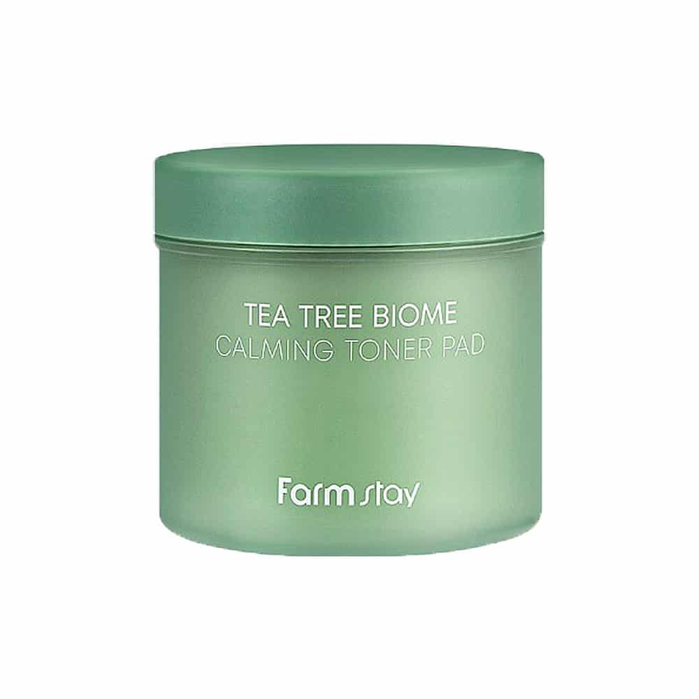 [Farmstay] Tea Tree Biome Calming Toner Pad-140ml/70pads