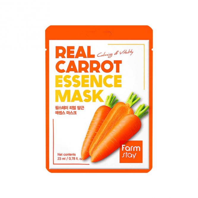 Farmstay Real Carrot Essence Mask 1ea