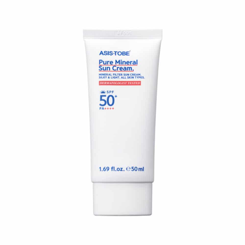 [ASIS-TOBE] Pure Mineral Sun Cream-50ml SPF50+ PA++++ | Sunscreen, Reef-safe sunscreen, Non-nano, sensitive skin