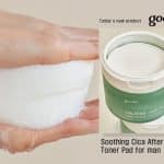 Today’s new product ㅣ The Goodal Soothing Cica After Shave Toner Pad For Man